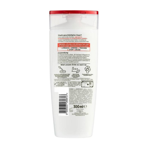 Шампунь для відновлення сильнопошкодженого волосся L'Oreal Paris Elvital Total Repair 5 300 мл